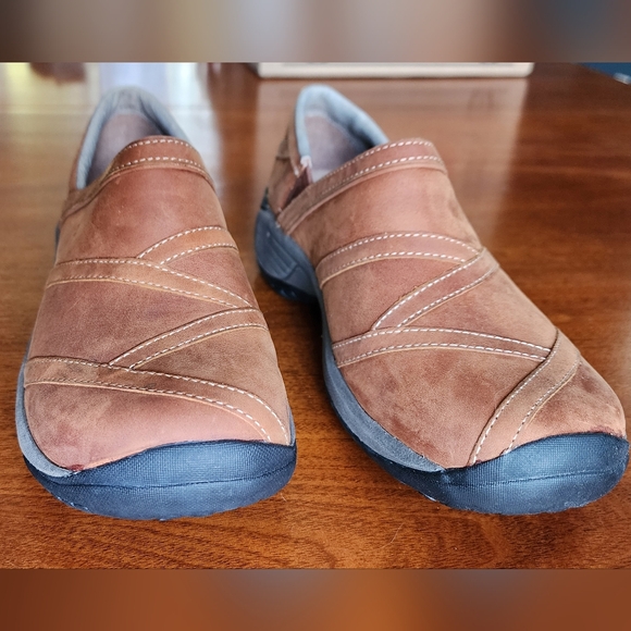 LIKE NEW! Merrell Encore Eclipse comfort shoes in light brown leather sz: 9 - Picture 7 of 14